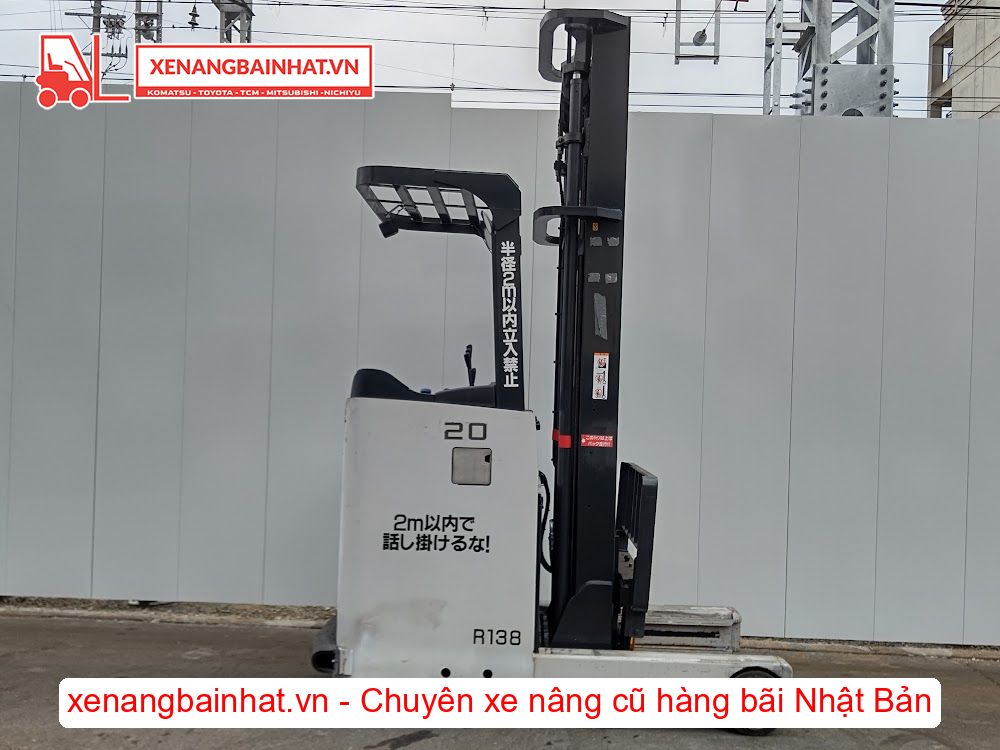 Xe nâng Điện 2 Tấn NICHIYU FBRM20-H80B nâng cao 4.7m SX 2015