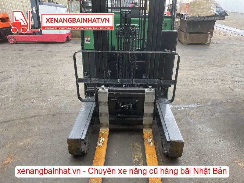 Xe nâng Điện 1.5 Tấn TOYOTA 7FBR15 nâng cao 4.3m SX 2015