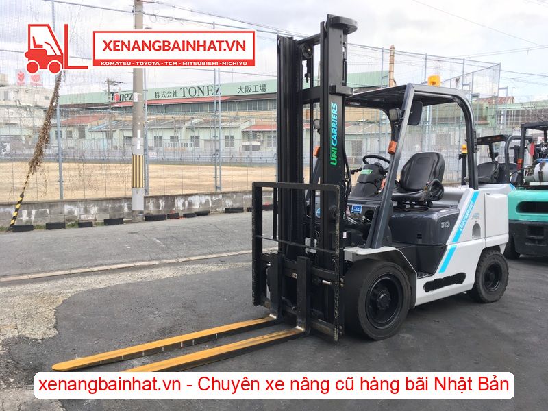 Xe nâng dầu 3 Tấn UNICARRIERS FHD30T5 nâng cao 4m SX 2016