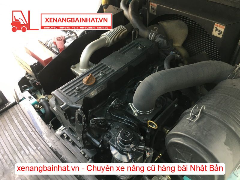 Xe nâng dầu 1.5 Tấn SUMITOMO 03FD15PAXI92D nâng cao 3m SX 2014