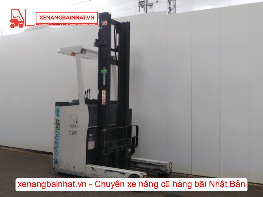 Xe nâng Điện 1.5 Tấn UNICARRIERS FRHB15-8 nâng cao 4.5m SX 2014