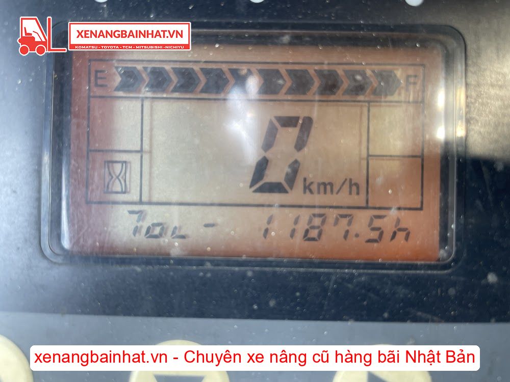 Xe nâng Điện 1.8 Tấn KOMATSU FB18RL-15 nâng cao 3m SX 2018