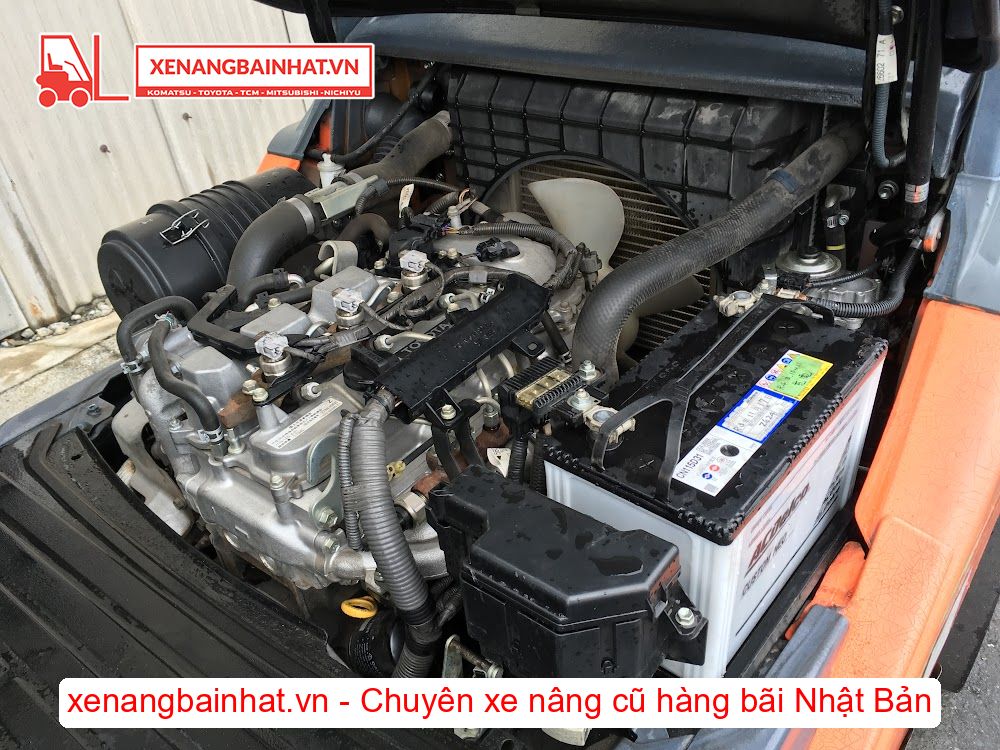 Xe nâng dầu 3 Tấn TOYOTA 02-8FD30 nâng cao 3m SX 2016