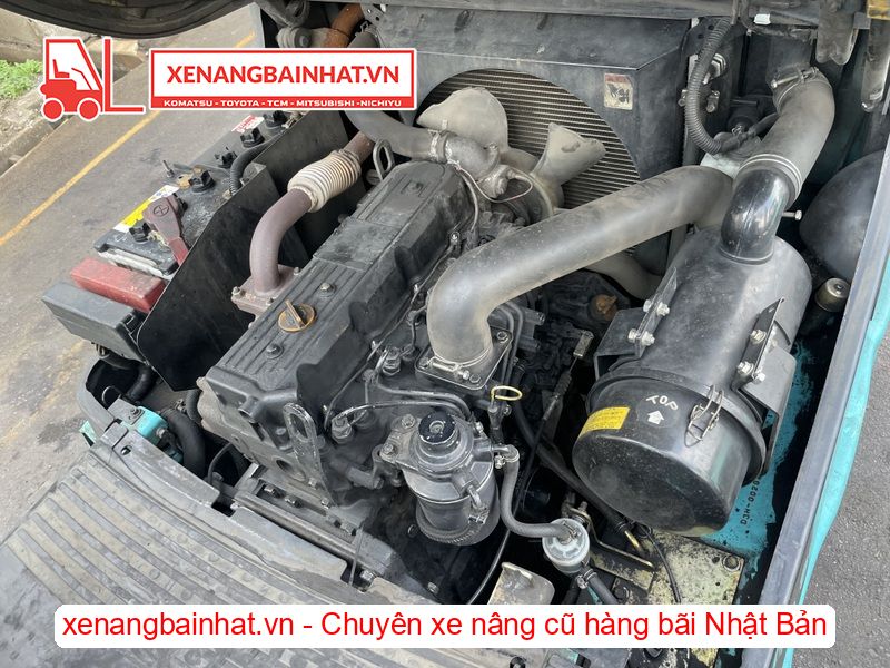 Xe nâng dầu 3.5 Tấn SUMITOMO 13FD35PAX98D nâng cao 3m SX 2007