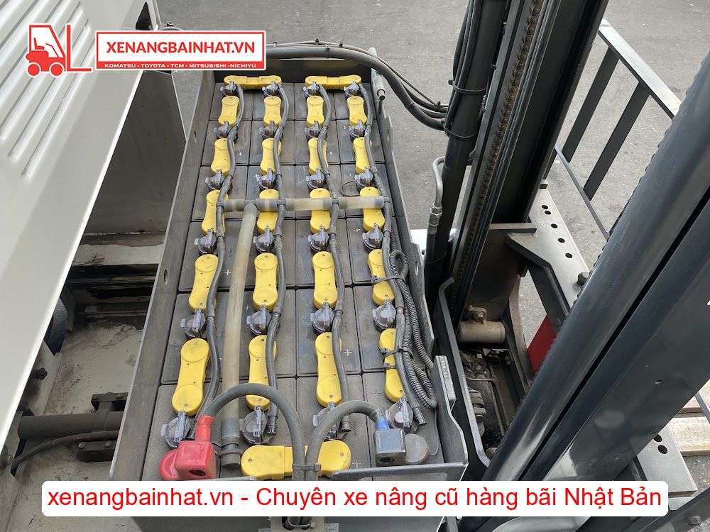 Xe nâng Điện 1.5 Tấn NICHIYU FBRM15-85 nâng cao 3m SX 2019
