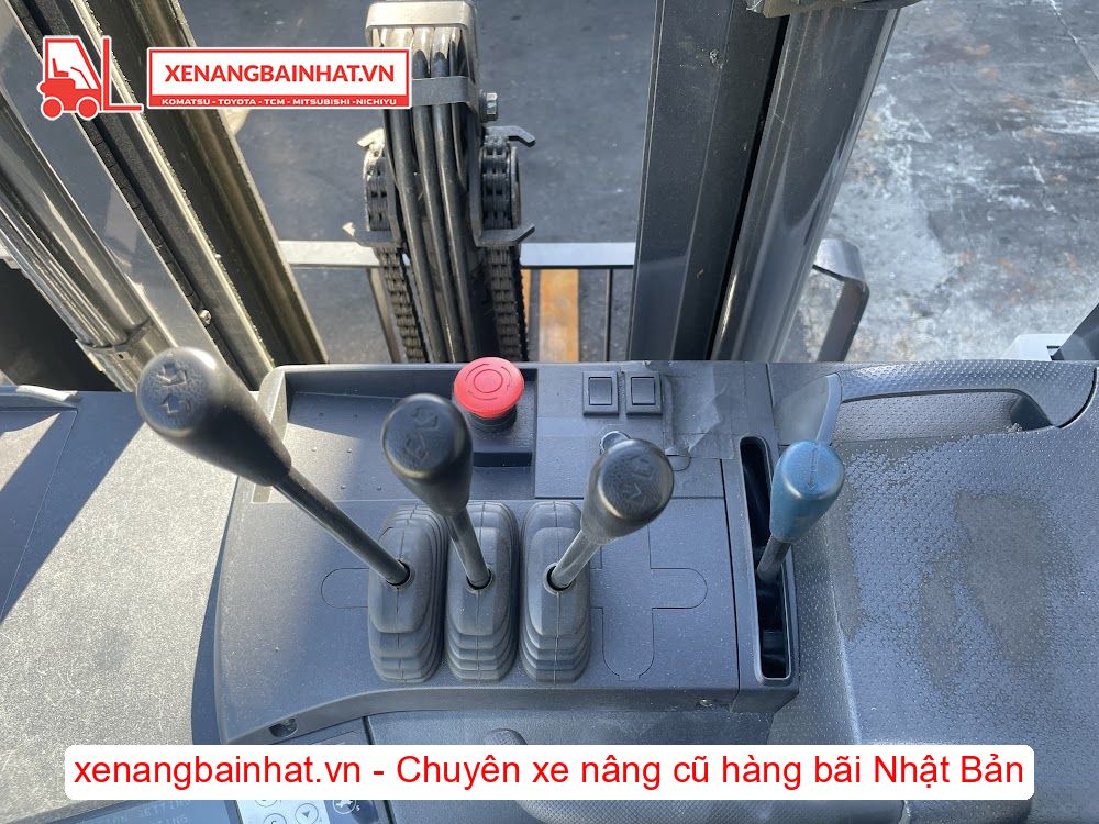 Xe nâng Điện 900Kg NICHIYU FBRM9N-80B nâng cao 3m SX 2019