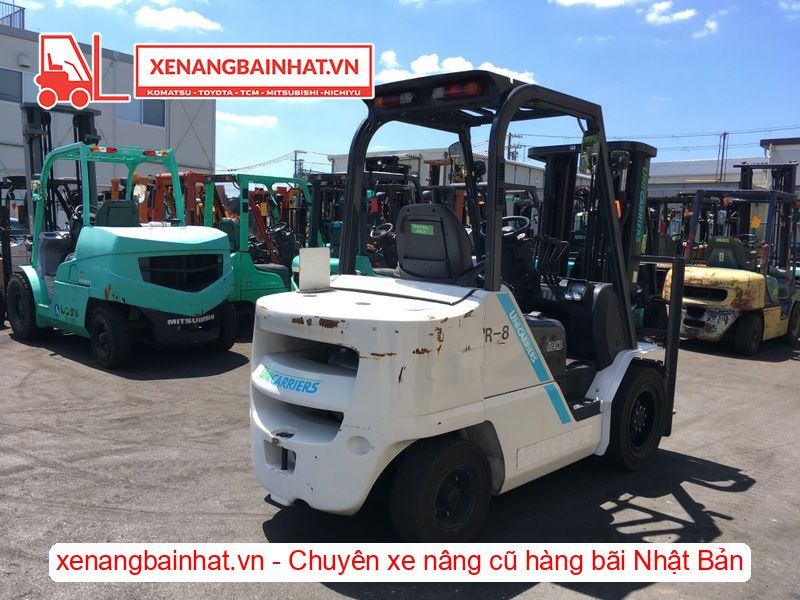 Xe nâng dầu 3 Tấn TCM FD30T5M nâng cao 4.3m triple SX 2019