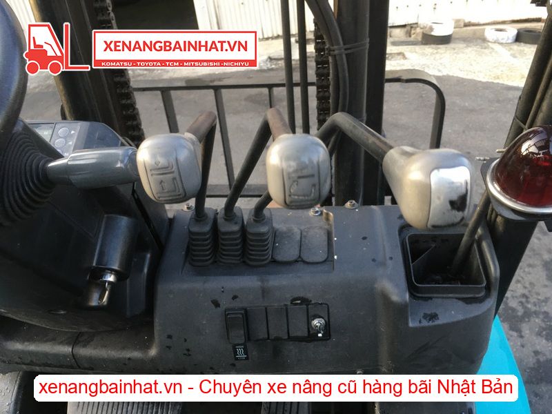 Xe nâng dầu 3 Tấn SUMITOMO 13FD30PAXI98D nâng cao 3m SX 2010