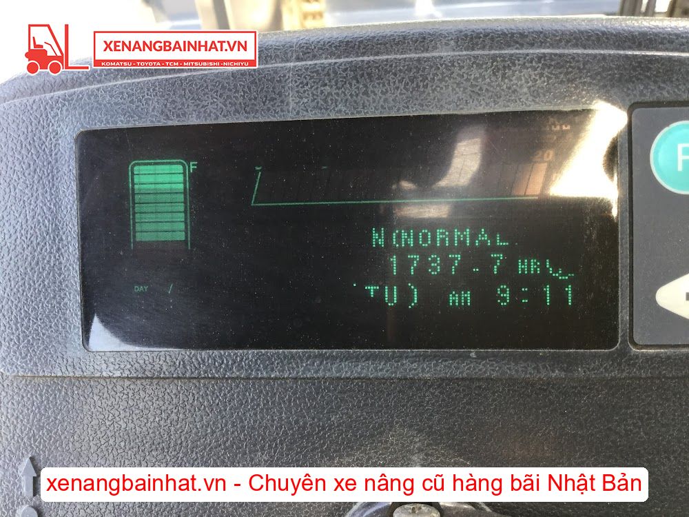 Xe nâng Điện 2.5 Tấn NICHIYU FB25PN-77 nâng cao 3m SX 2016