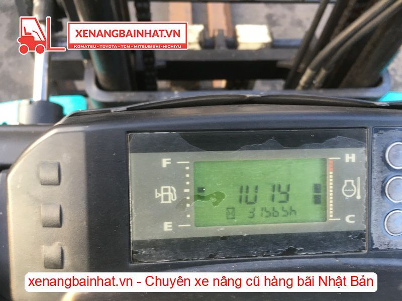 Xe nâng dầu 3 Tấn SUMITOMO 13FD30PAXI98D nâng cao 3m SX 2010