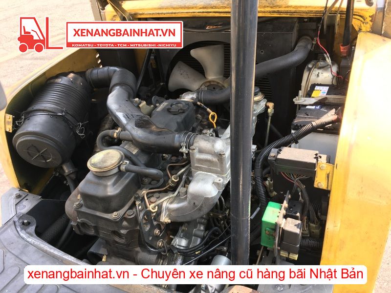 Xe nâng dầu 3 Tấn TCM FD30T3 nâng cao 3m SX 2005