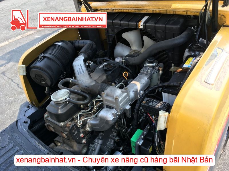 Xe nâng dầu 2 Tấn TCM FD20T13 nâng cao 4.3m triple SX 2011