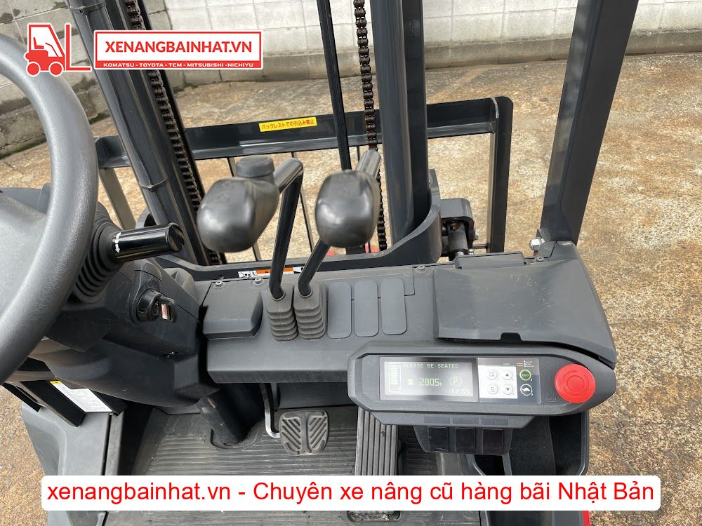 Xe nâng Điện 1.5 Tấn NICHIYU FB15PN-80 nâng cao 3m SX 2020