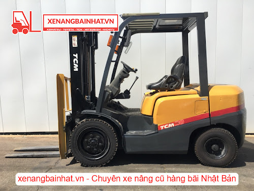 735-Xe nâng dầu TCM FD30C3 3 Tấn, 3m