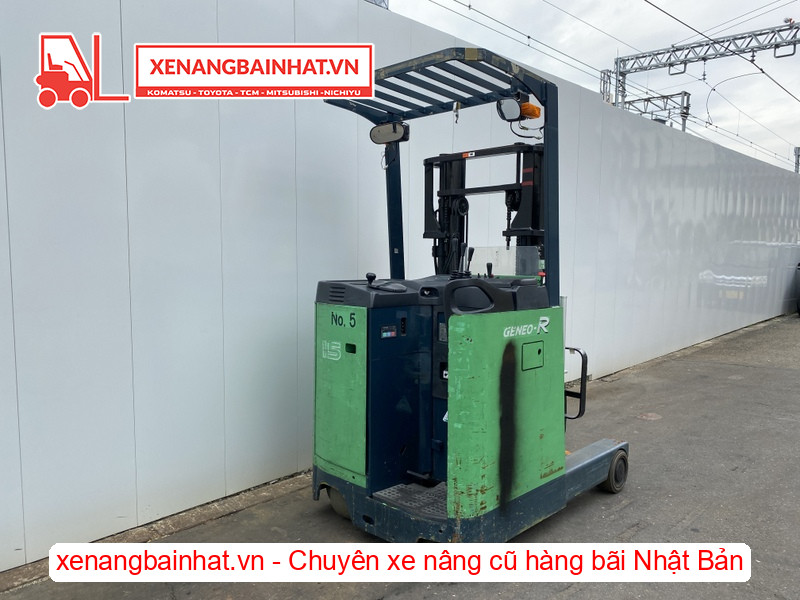 97-Xe nâng điện đứng lái Toyota 7FBR15 1.5 Tấn, 3m