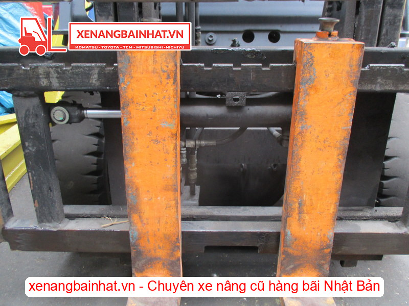 Xe nâng xăng Toyota 6FG10 1 Tấn, 3m-6 cũ hàng bãi Nhật