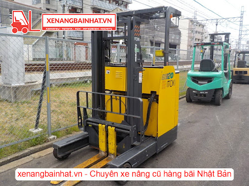 Xe nâng điện 2 tấn đứng lái Komatsu FB20RN-4