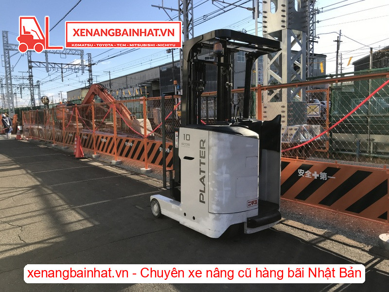 167-Xe nâng điện đứng lái NICHIYU FBR10-80B 1 Tấn, 3.5m